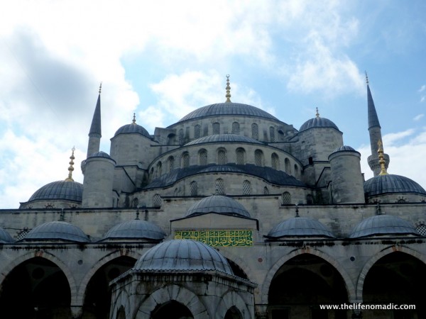 The Blue Mosque in Istanbul, Turkey.