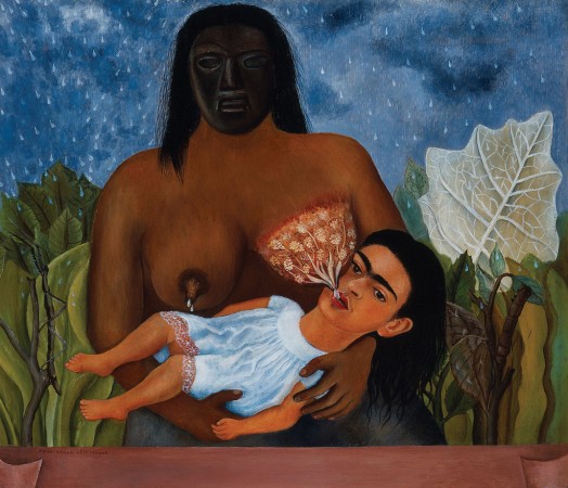 My Nurse and I, by Frida Kahlo, photo by Libby Rosof via Flickr